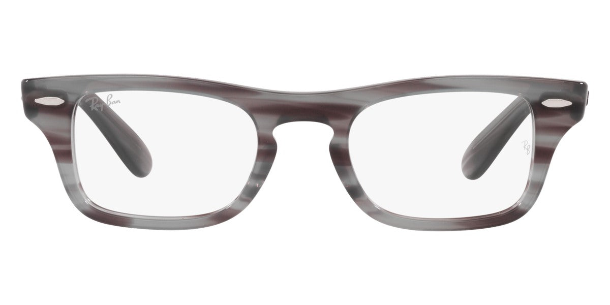 Ray-Ban® Junior BuRBank Ry9083V RY9083V 3850 41 - Striped Gray Eyeglasses