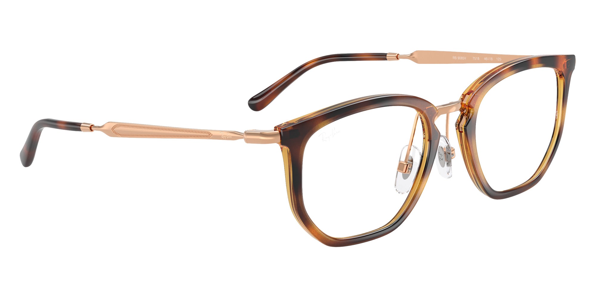 Ray-Ban® RY9085V RY9085V 7518 46 Eyeglasses - Rosegold