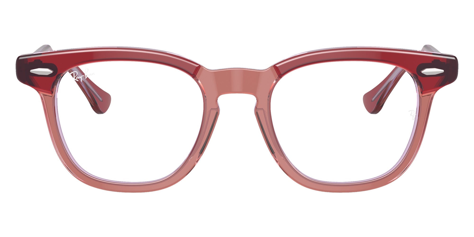 Ray-Ban® RY9098V RY9098V 3960 45 Eyeglasses - Top Red/Orange/Light Purple