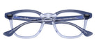 Ray-Ban® RY9098V RY9098V 3961 45 Eyeglasses - Top Violet On Transparent Violet