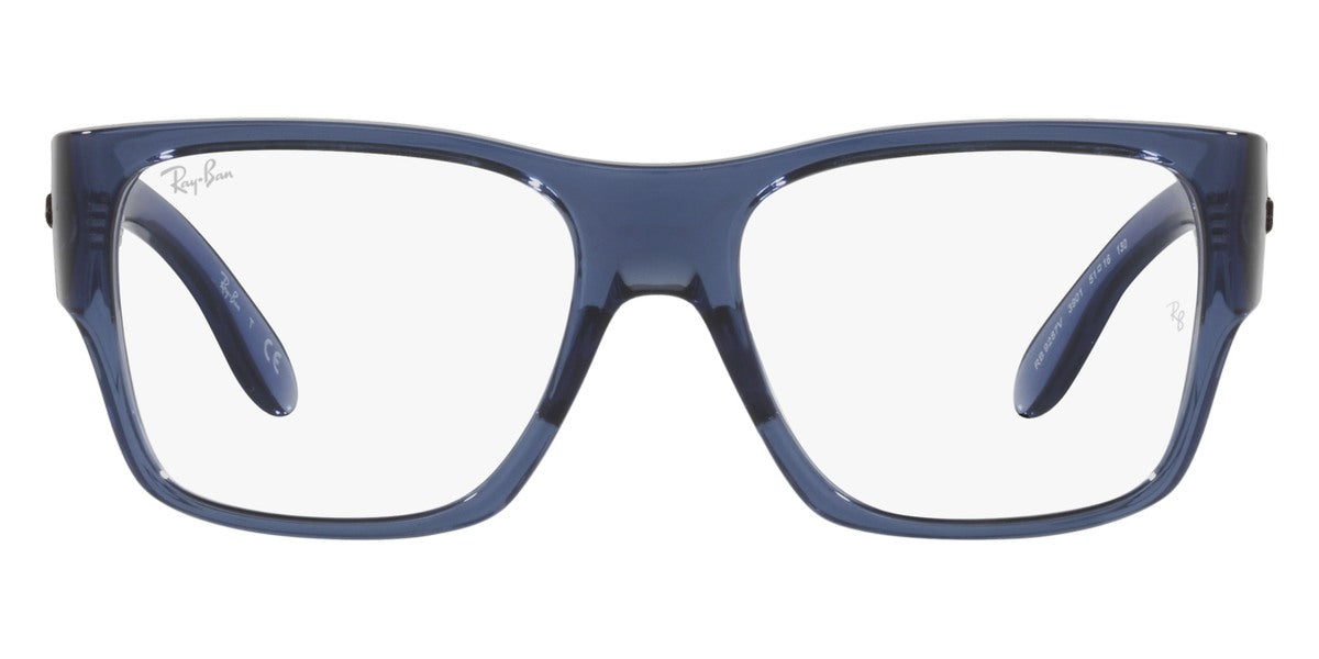 Ray-Ban® Junior Wayfarer Nomad Ry9287V RY9287V 3901 51 - Transparent Blue Eyeglasses