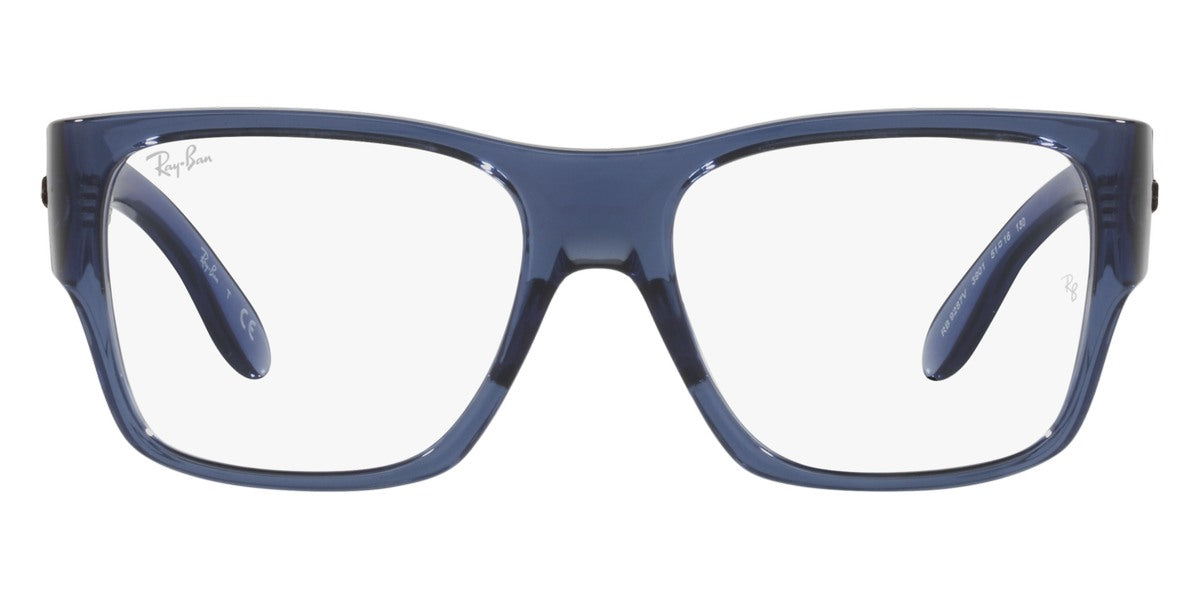 Ray-Ban® JUNIOR WAYFARER NOMAD 0RY9287V RY9287V 3901 51 - Transparent Blue Eyeglasses