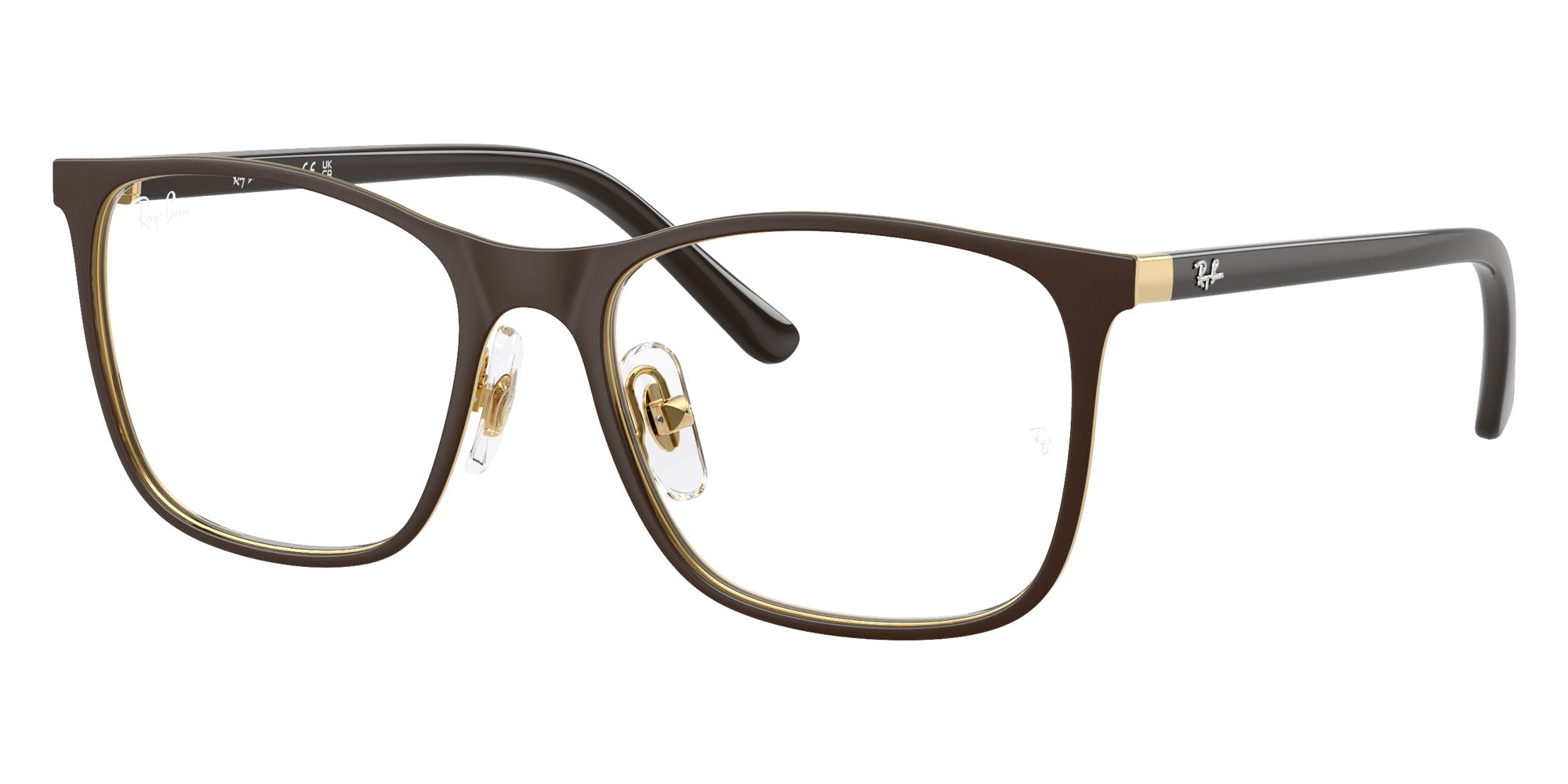 Ray-Ban® RY9551V RY9551V 4078 48 Eyeglasses - Brown