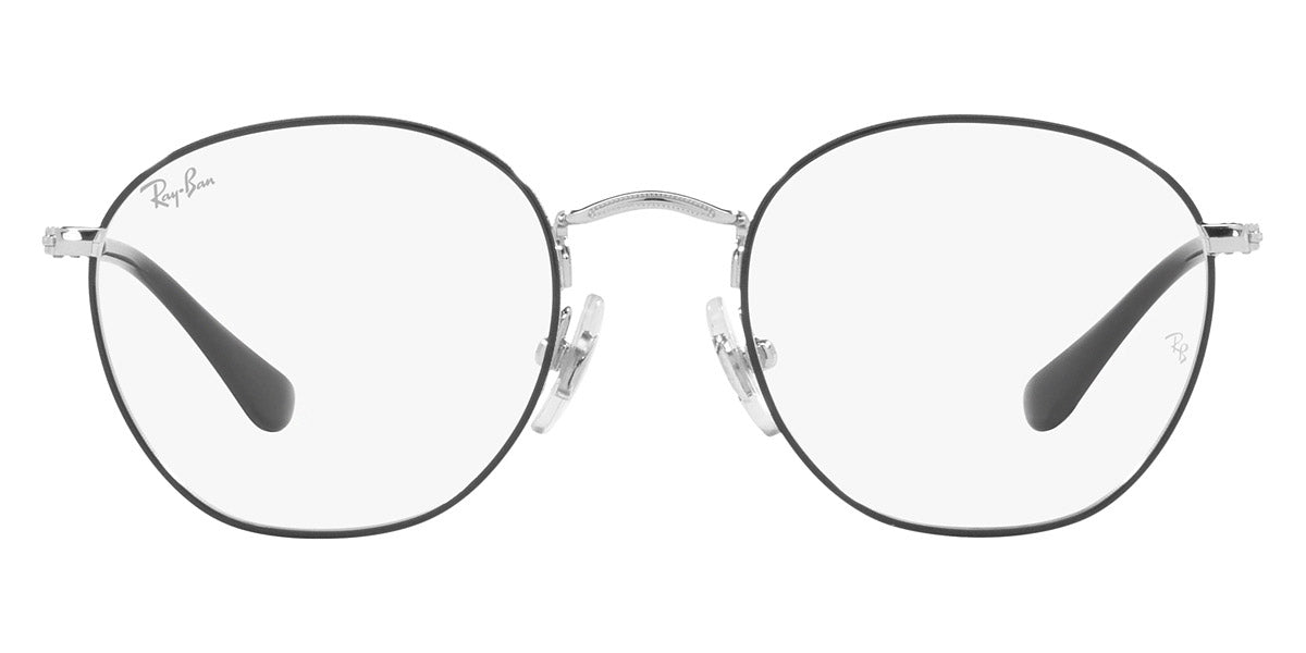 Ray-Ban® Junior Rob Ry9572V RY9572V 4064 46 - Black on Silver Eyeglasses