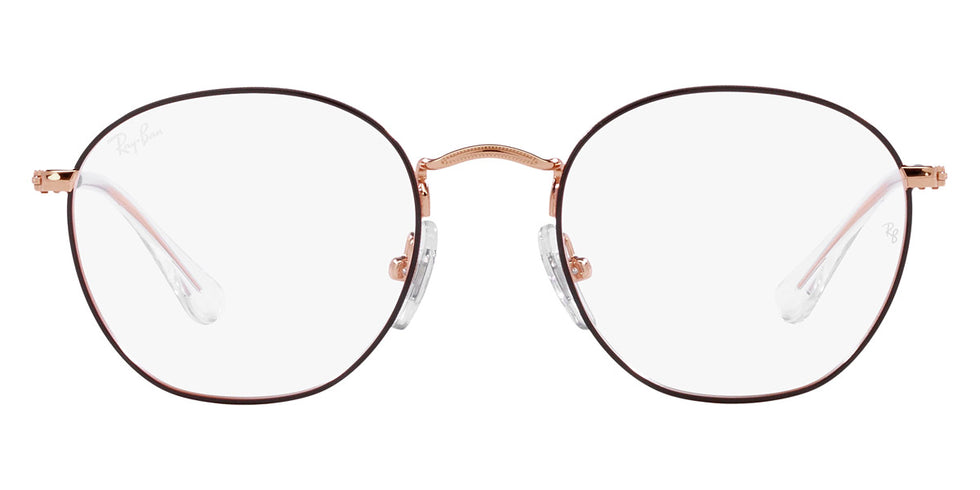 Ray-Ban® Junior Rob Ry9572V RY9572V 4086 48 - Black on Gold Eyeglasses