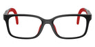 Ray-Ban® RYA1980 RYA1980 7529 47 Eyeglasses - Black/Red