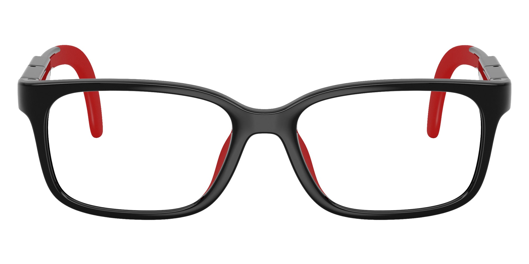 Ray-Ban® RYA1980 RYA1980 7529 47 Eyeglasses - Black/Red
