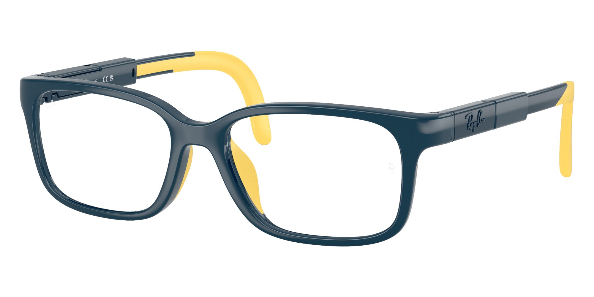 Ray-Ban® RYA1980 RYA1980 7530 47 Eyeglasses - Blue/Yellow