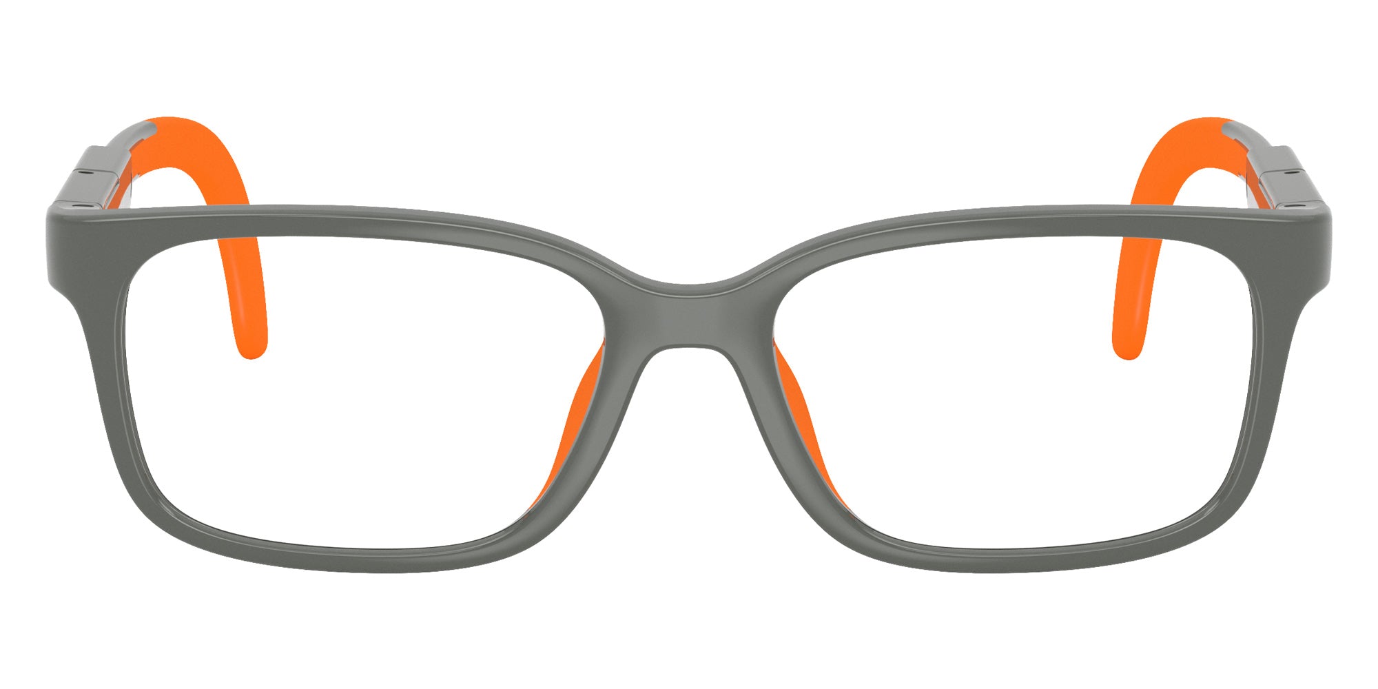 Ray-Ban® RYA1980 RYA1980 7533 47 Eyeglasses - Gray/Orange