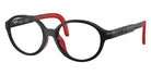 Ray-Ban® RYA1981 RYA1981 7529 45 Eyeglasses - Black/Red