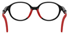 Ray-Ban® RYA1981 RYA1981 7529 45 Eyeglasses - Black/Red