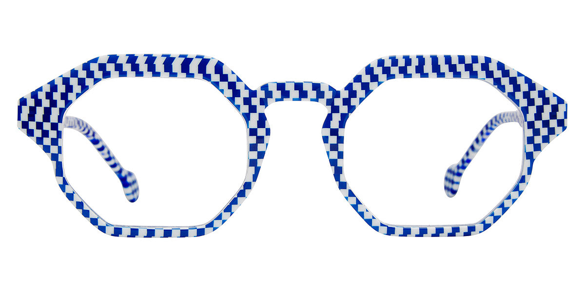 L.A.Eyeworks® RYE LA RYE 904 48 - Blue Checks Eyeglasses