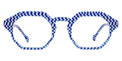 L.A.Eyeworks® RYE LA RYE 904 48 - Blue Checks Eyeglasses