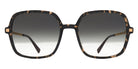 Mykita® SAIMA MYK SAIMA C22 Champagne Gold/Antigua / Raw Black Gradient 52 - C22 Champagne Gold/Antigua / Raw Black Gradient Sunglasses