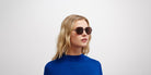 Mykita® SAIMA MYK SAIMA C93 Matte Smoke/Blackberry / Brown Solid 52 - C93 Matte Smoke/Blackberry / Brown Solid Sunglasses