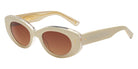 Salt.® Cass Sunglasses - Bone/Crystal Laminate