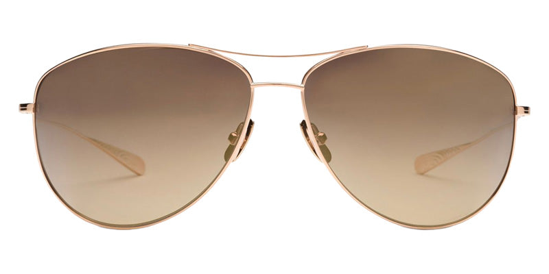 Salt.® Crue Sunglasses - Brown Enamel Gold Gradient