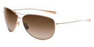 Salt.® Crue Sunglasses - Brown Enamel Gold Gradient
