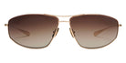 Salt.® Jahn Sunglasses - Brown Enamel Gold Gradient