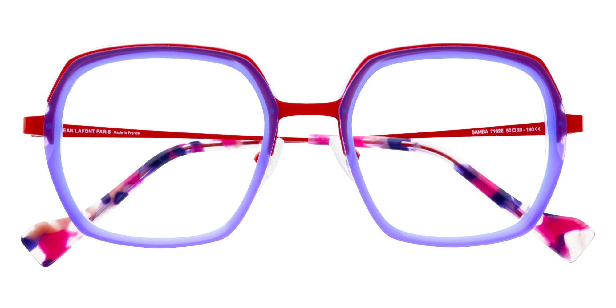 Lafont® SAMBA SAMBA 7162E 50 - Purple - 7162E Eyeglasses