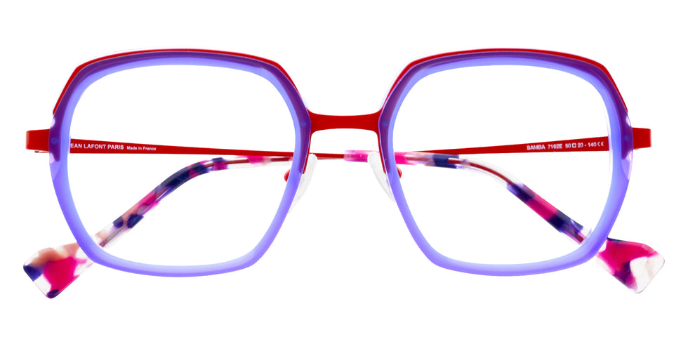 Lafont® SAMBA SAMBA 7162E 50 - Purple - 7162E Eyeglasses