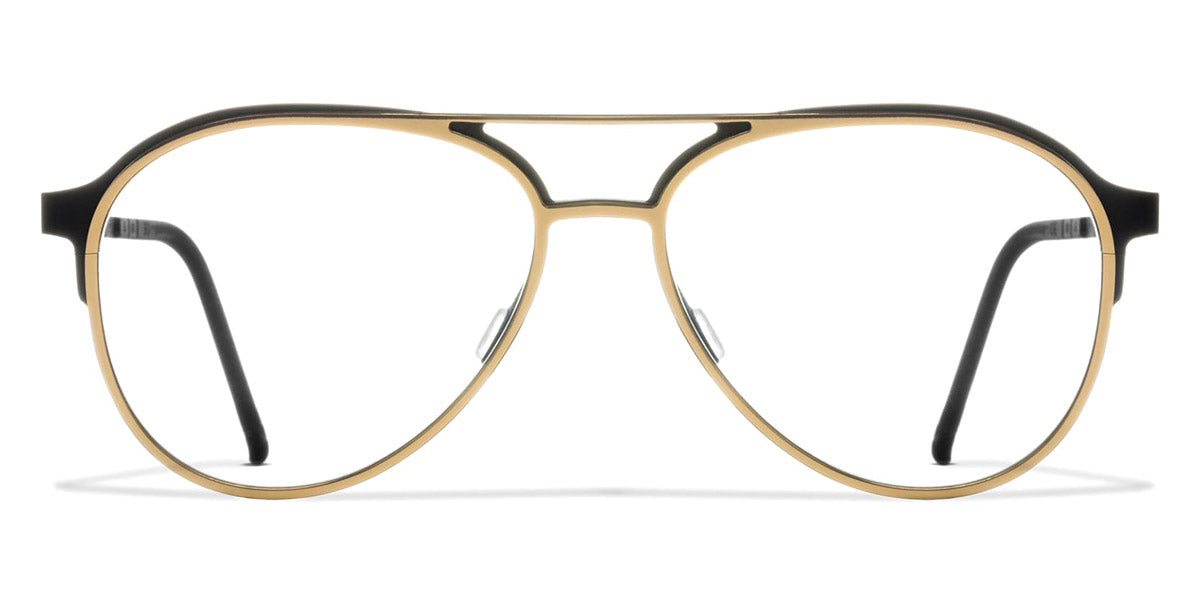 Blackfin® SANDBRIDGE BLF SANDBRIDGE 900 54 - Black/Yellow Gold Eyeglasses