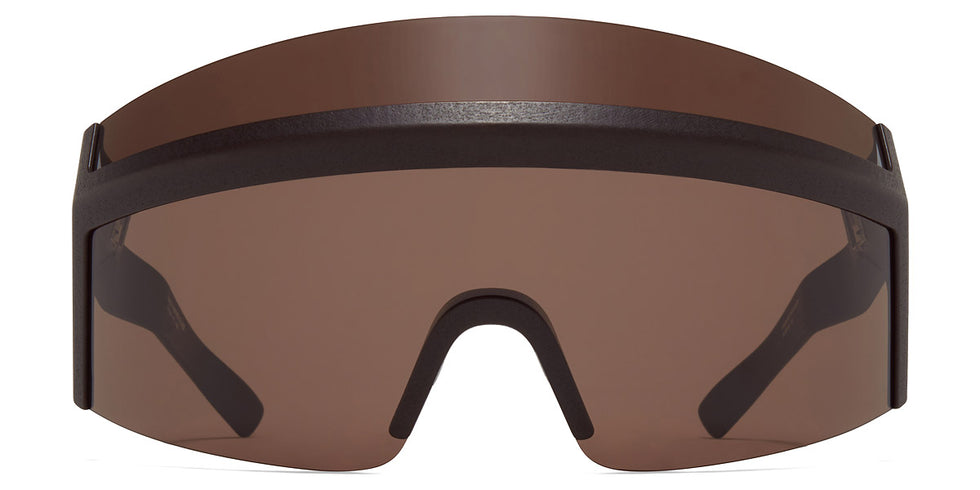 Mykita® SATORI MYK SATORI MD22 Ebony Brown / Cedar Brown Double 155 - MD22 Ebony Brown / Cedar Brown Double Sunglasses