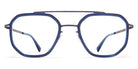 Mykita® SATU MYK SATU A66 Blackberry/Deep Ocean 51 - A66 Blackberry/Deep Ocean Eyeglasses