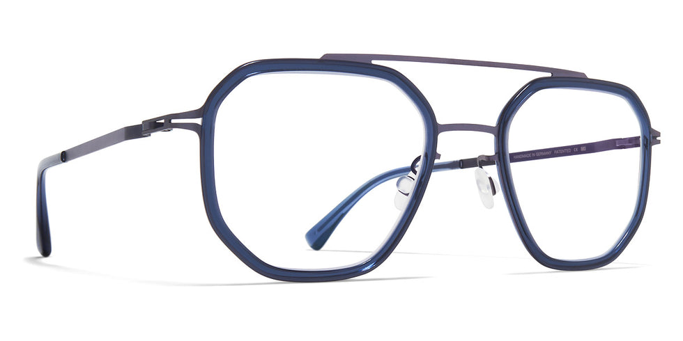 Mykita® SATU MYK SATU A66 Blackberry/Deep Ocean 51 - A66 Blackberry/Deep Ocean Eyeglasses