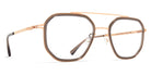 Mykita® SATU MYK SATU A83-Champagne Gold/Clear Ash 51 - A83-Champagne Gold/Clear Ash Eyeglasses