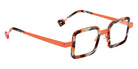 Sabine Be® Be Box Eyeglasses - 259 Tortoiseshell Vintage Shiny | Orange Fluorescent Satin