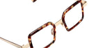 Sabine Be® Be Box Eyeglasses - 901 Gold Champagne Brilliant| Tortie Gray Shiny