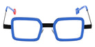 Sabine Be® Be Box Eyeglasses - 904 Black Shiny | Blue Majorelle Shiny |