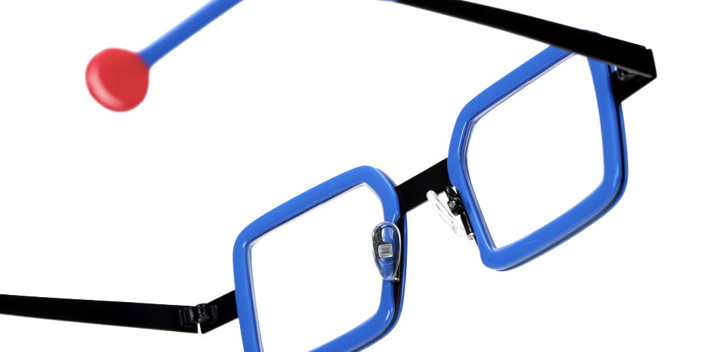 Sabine Be® Be Box Eyeglasses - 904 Black Shiny | Blue Majorelle Shiny |