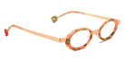 Sabine Be® Be Curve Eyeglasses - 906 Salmon Satin-Finished/Scale Salmon Khaki Shiny