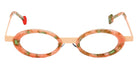 Sabine Be® Be Curve Eyeglasses - 906 Salmon Satin-Finished/Scale Salmon Khaki Shiny