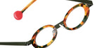 Sabine Be® Be Curve Eyeglasses - 908 Khaki Satin-Finished/Scale Fawn Khaki Shiny