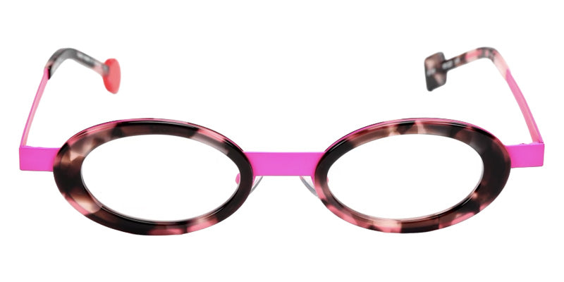 Sabine Be® Be Curve Eyeglasses - 910 Rose Fluorescent Satin/Scale Rosé Shiny