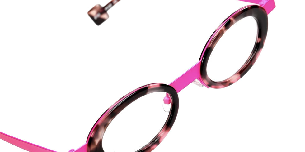 Sabine Be® Be Curve Eyeglasses - 910 Rose Fluorescent Satin/Scale Rosé Shiny
