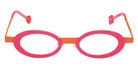 Sabine Be® Be Curve Eyeglasses - 911 Orange Fluorescent Satin/Rose Fluorescent Triple Flat Shiny