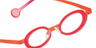 Sabine Be® Be Curve Eyeglasses - 911 Orange Fluorescent Satin/Rose Fluorescent Triple Flat Shiny