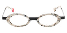 Sabine Be® Be Curve Eyeglasses - 912 Black Shiny/White Broken Nude Black Shiny