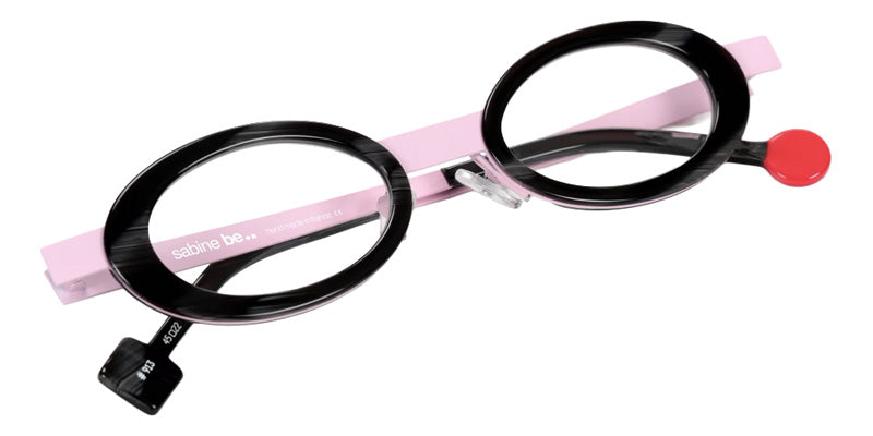Sabine Be® Be Curve Eyeglasses - 913 Rose Pastel Satin-Finished/Gray Fawn Shiny