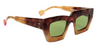 Sabine Be® Be Drunk Sun Sunglasses - 914 Scale Clear Degraded Shiny