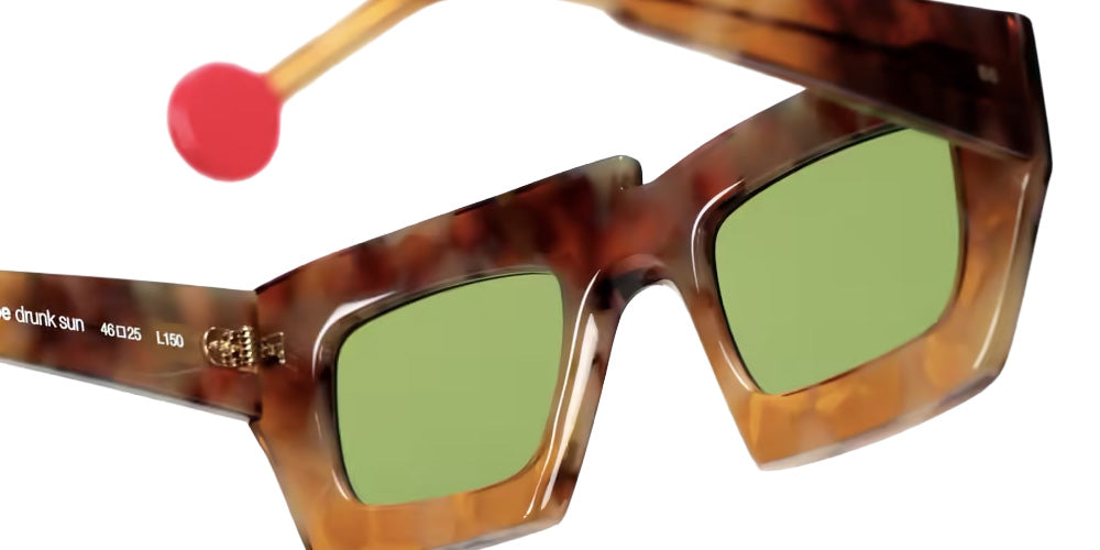 Sabine Be® Be Drunk Sun Sunglasses - 914 Scale Clear Degraded Shiny