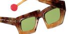 Sabine Be® Be Drunk Sun Sunglasses - 914 Scale Clear Degraded Shiny