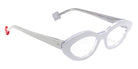 Sabine Be® Be Flirty Eyeglasses - 166 Crystal Shiny/White/Crystal Shiny