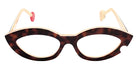 Sabine Be® Be Flirty Eyeglasses - 173 Tortoiseshell Auburn Shiny/White/Peach Shiny
