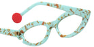 Sabine Be® Be Flirty Eyeglasses - 641 Turquoise Marbled Mat