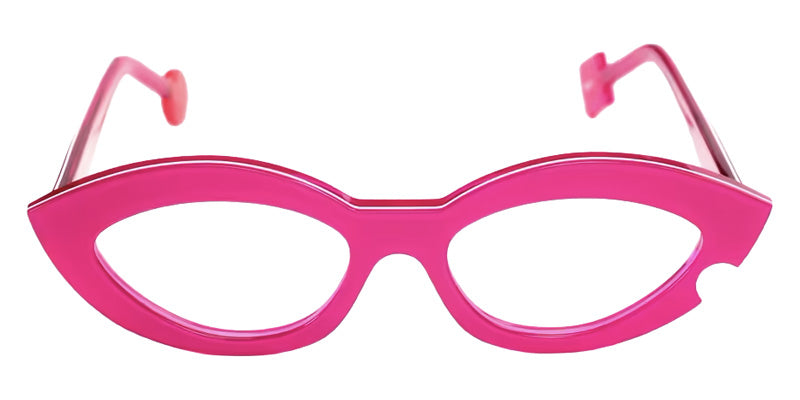 Sabine Be® Be Flirty Eyeglasses - 945 Fuchsia Translucent -White- Fuchsia Translucent Shiny